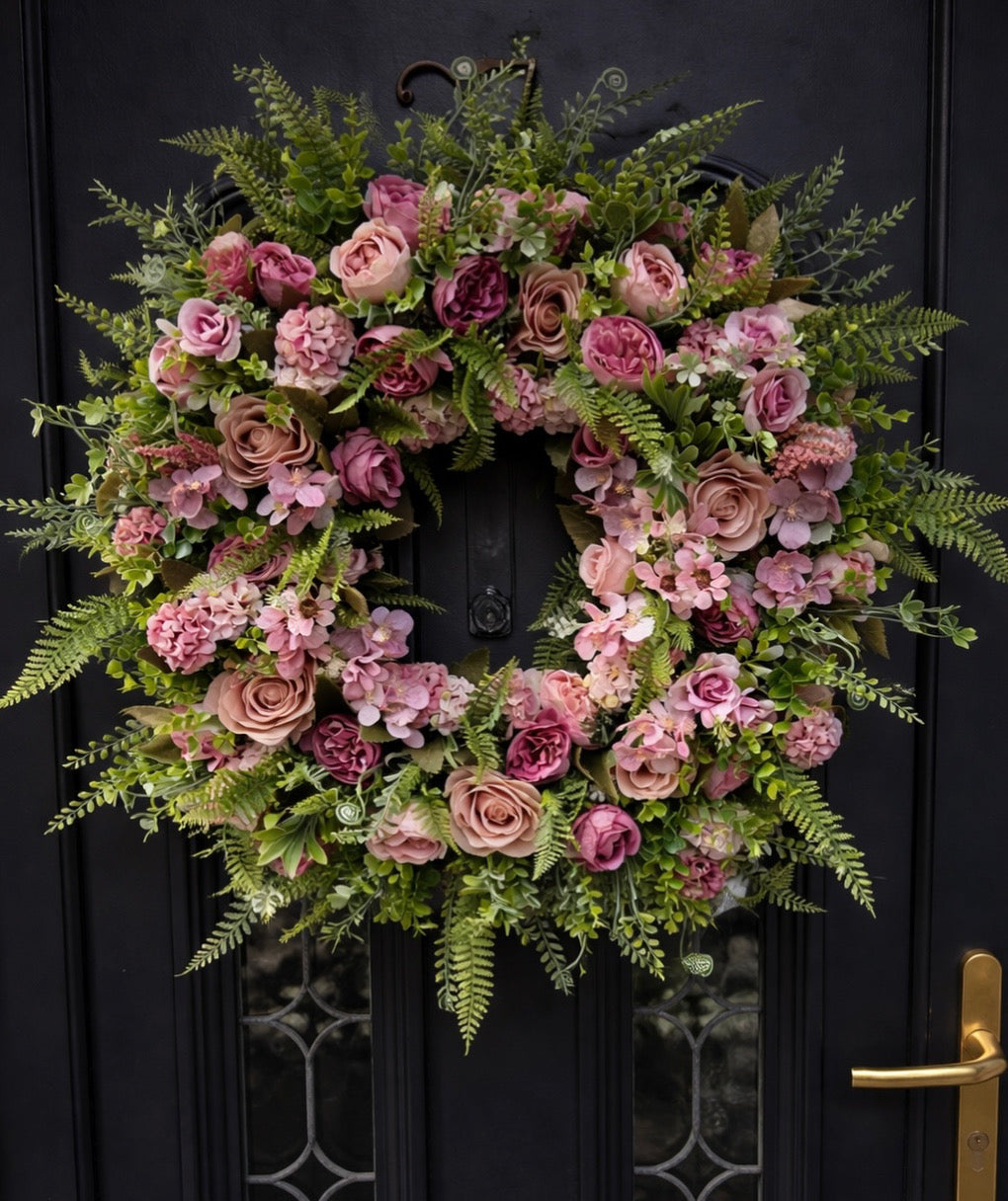 Faux Floral Wreaths