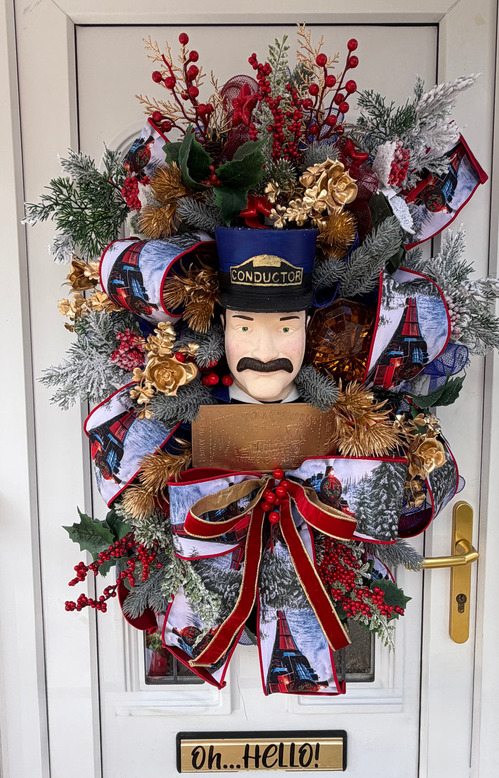 Christmas Express Wreath