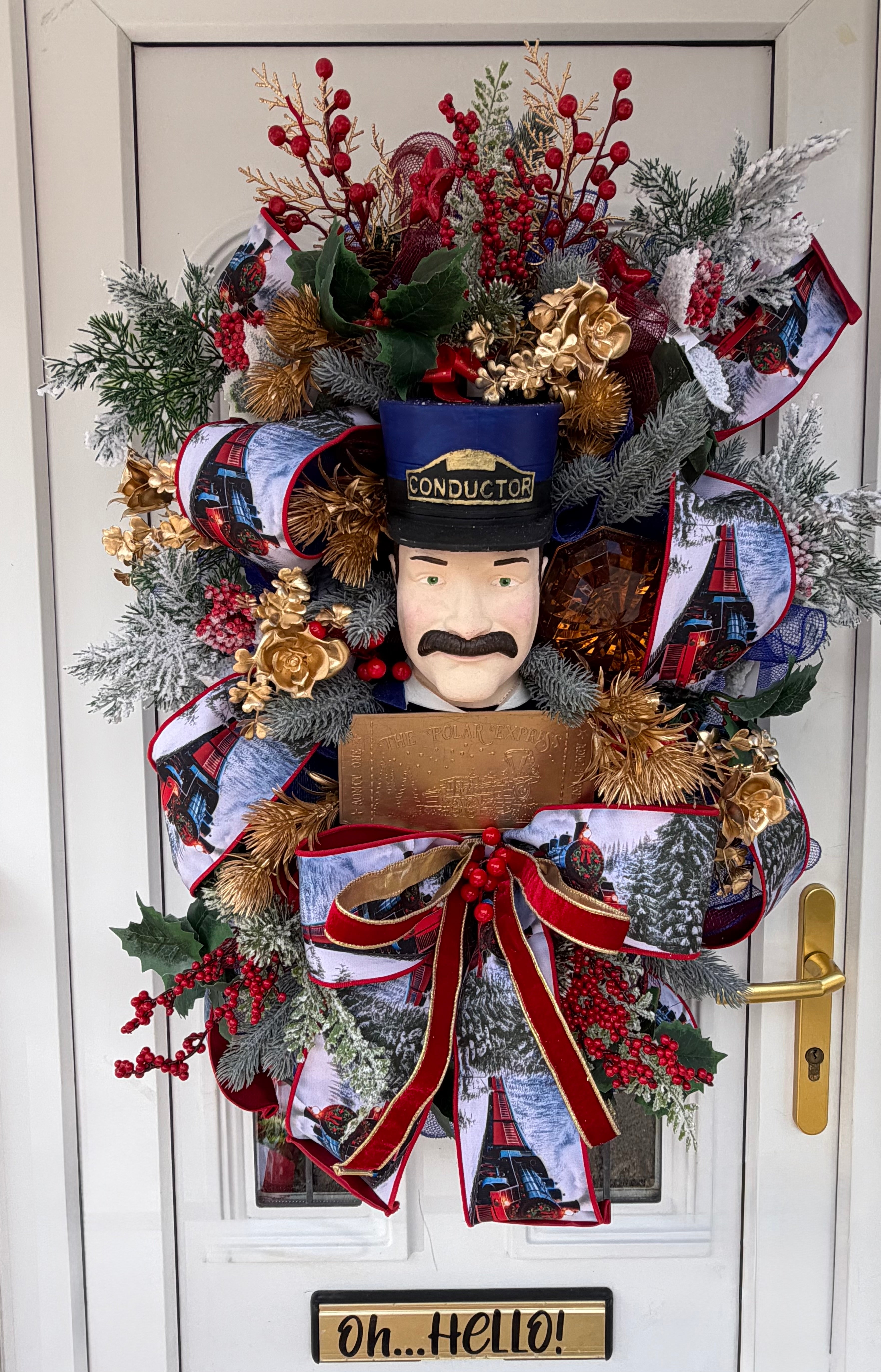 Christmas Express Wreath