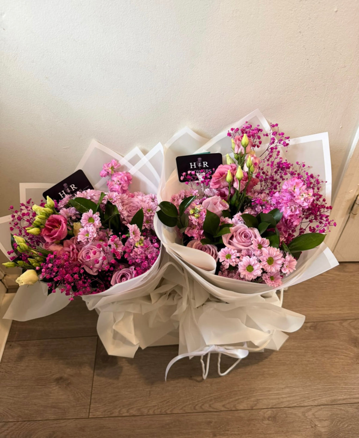 Custom pink bouquet