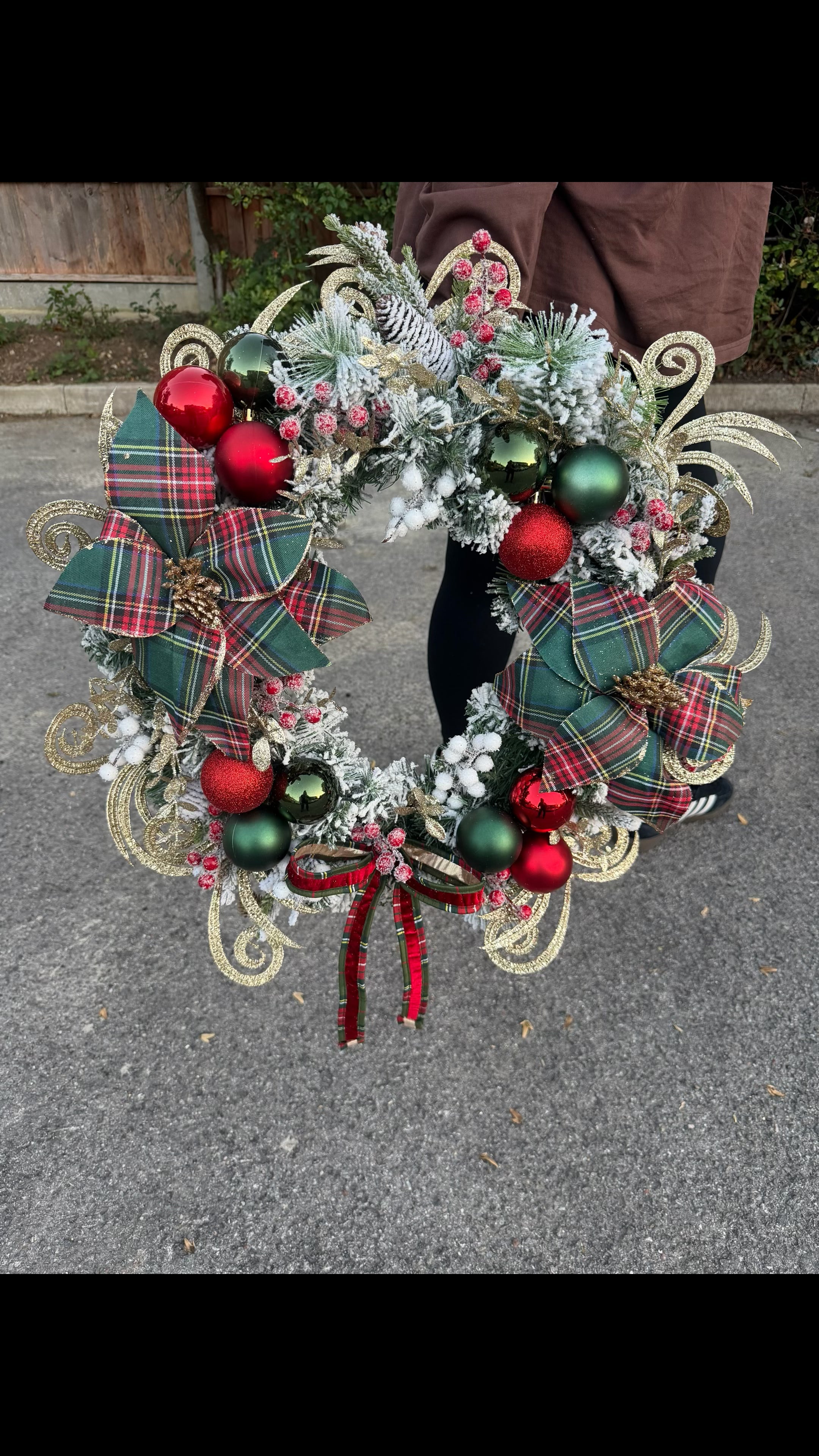 Traditional Christmas Wreath